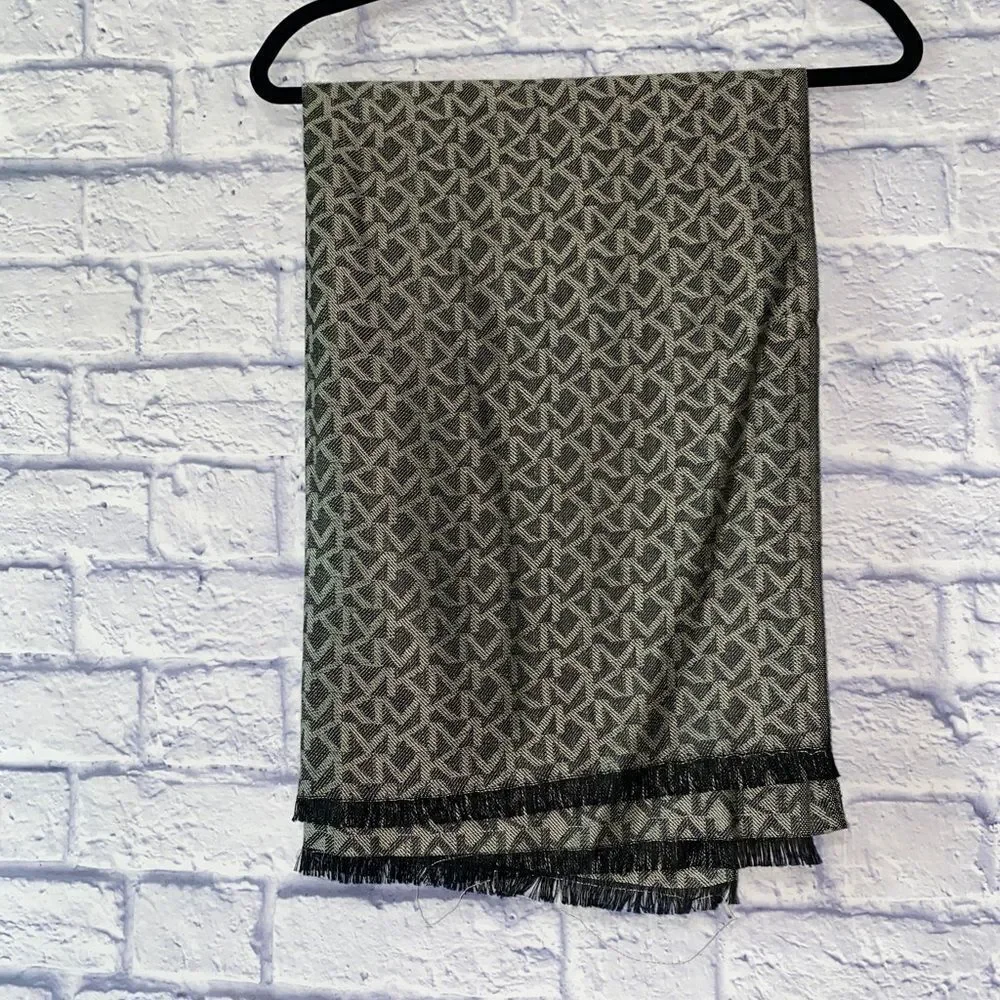 Michael Kors scarf raw hem